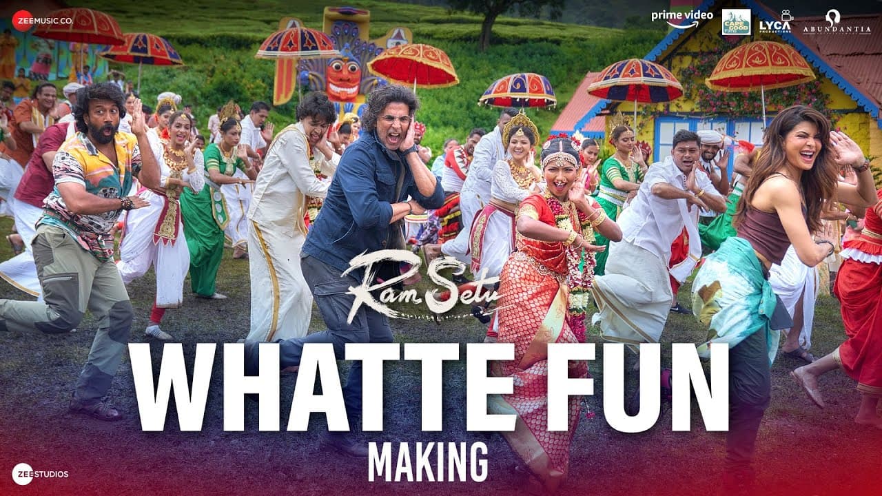 Whatte Fun - Making | Ram Setu | Akshay Kumar, Jacqueline, Satya D| Ajay-Atul, Vishal, Neeti, Irshad