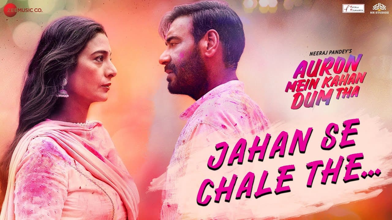 Jahan Se Chale The - Auron Mein Kahan Dum Tha| Ajay, Tabu, Shantanu, Saiee| Jubin, Sunidhi, MM Kreem