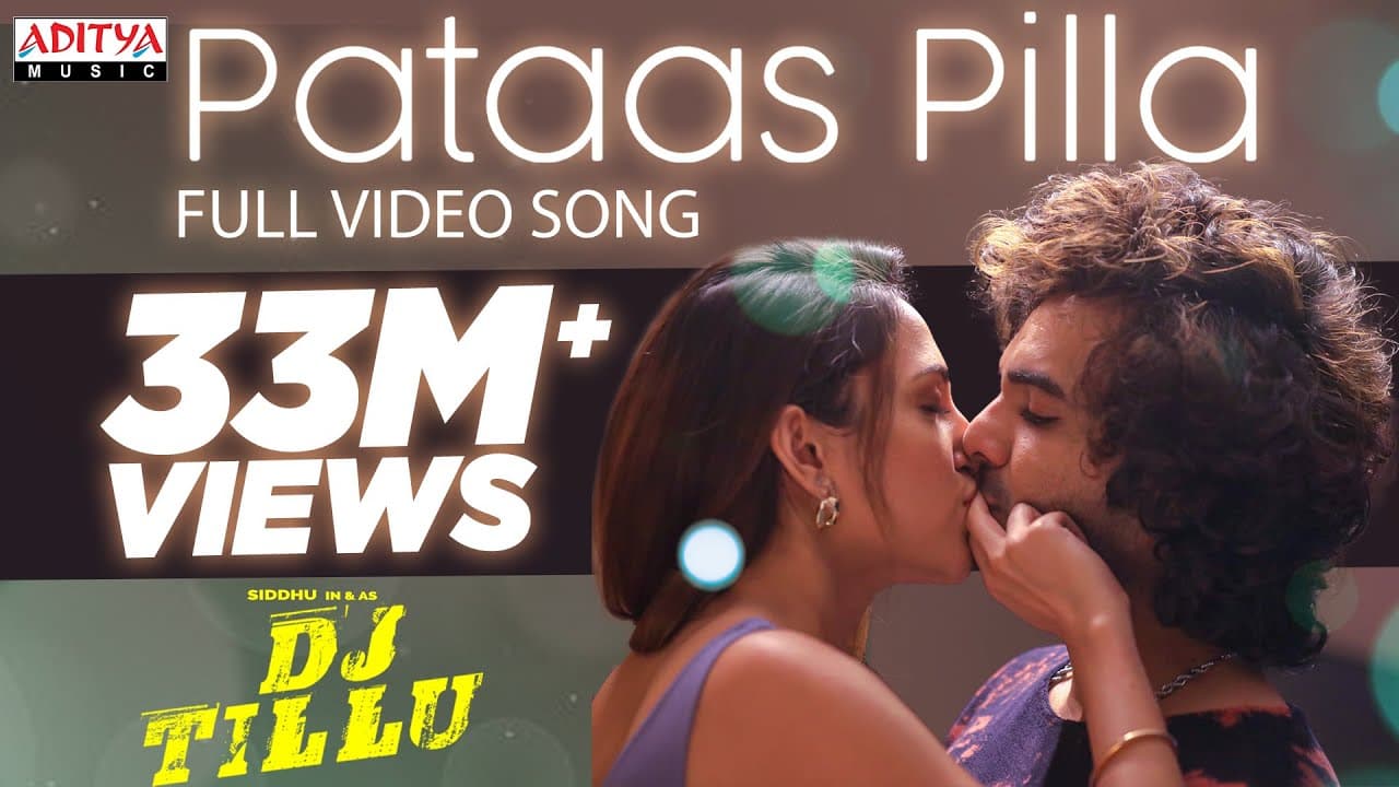 #PataasPilla Full Video Song | DJTillu | Siddhu, Neha Shetty | Vimal Krishna | #Anirudh | Sricharan