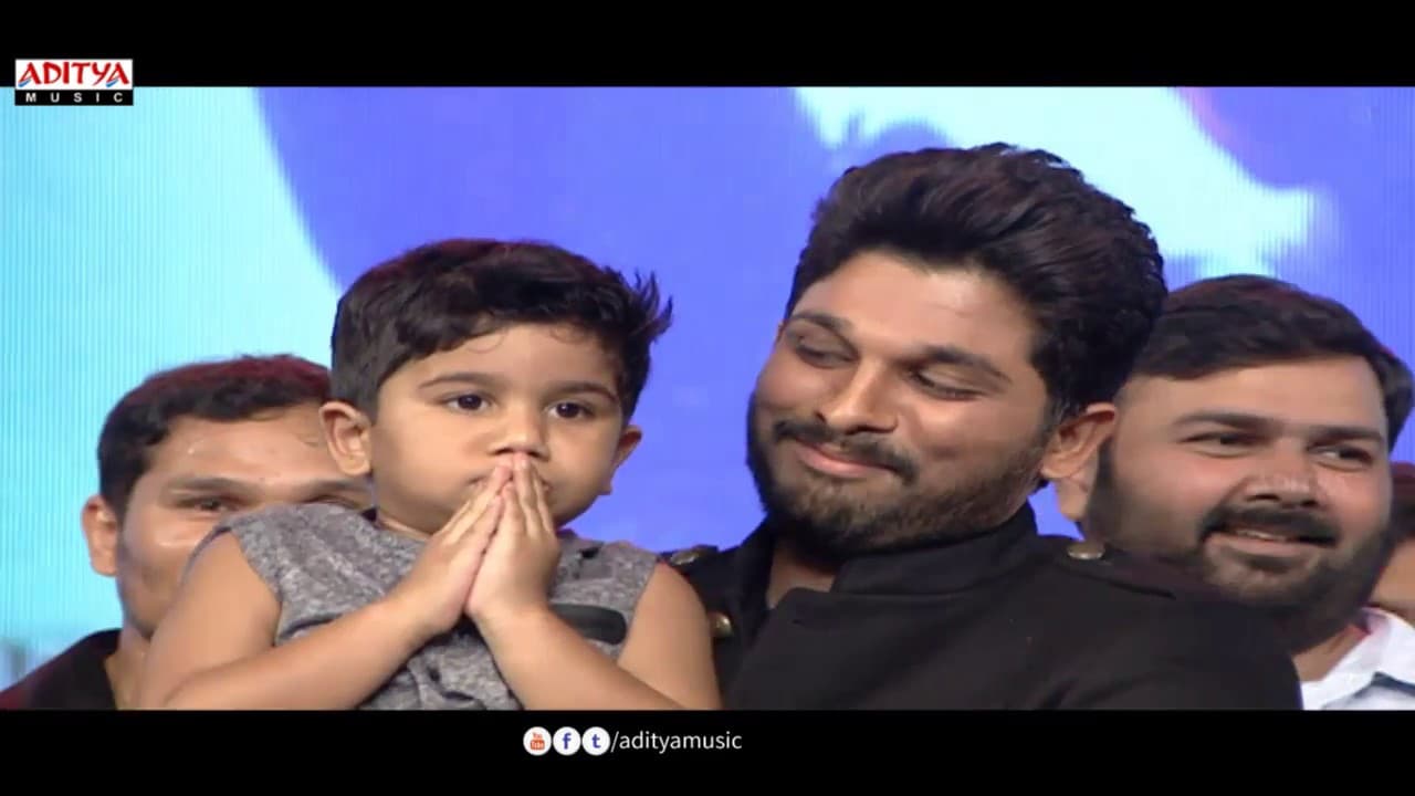Ayansh & Allu Ayaan CD Launch @ DJ Audio Launch Live Event | AlluArjun | Pooja Hegde