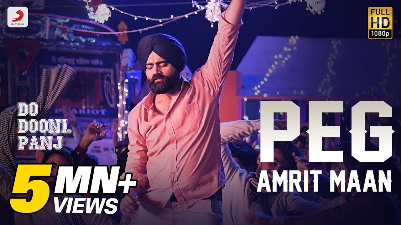 Peg - Amrit Maan | Jay K | Badshah | Do Dooni Panj |