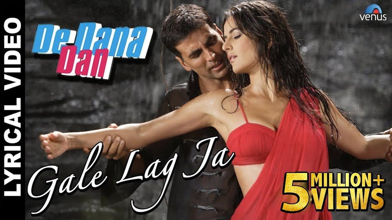 "Gale Lag Ja" Full Song With Lyrics | De Dana Dan | Akshay Kumar, Katrina Kaif |