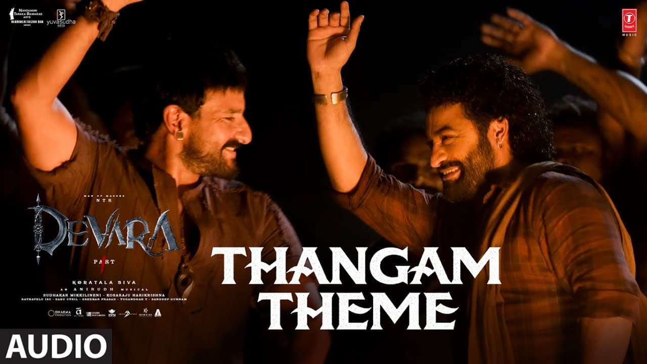 Thangam Theme OST | Devara Original Sound Track - BGM | NTR | Sai Ali Khan | Anirudh Ravichander