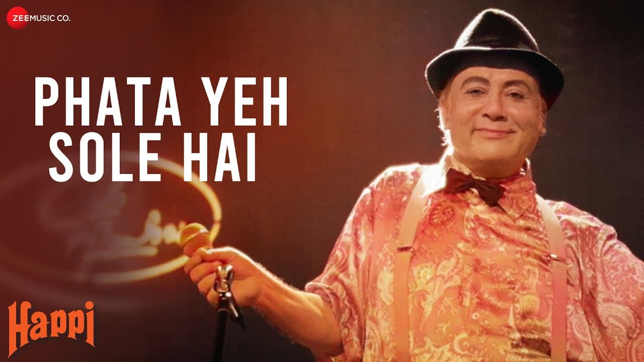 Phata Yeh Sole Hai | Happi | Pankaj Kapoor | Shaan | Ilaiyaraaja