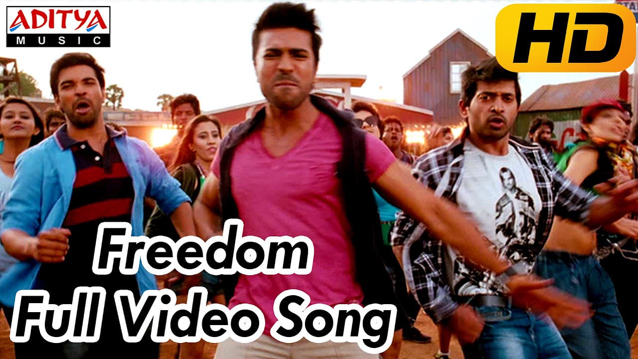 Yevadu Movie || Freedom Full Video Song || Ram Charan Teja, Shruti Haasan || Devi Sri Prasad