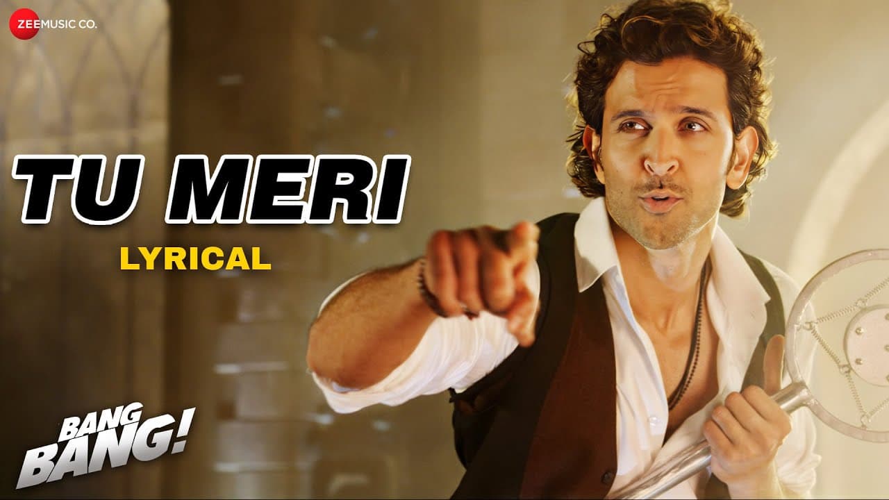 Tu Meri | BANG BANG! | Hrithik Roshan & Katrina Kaif | Vishal Shekhar | Dance Party Song | Lyrical