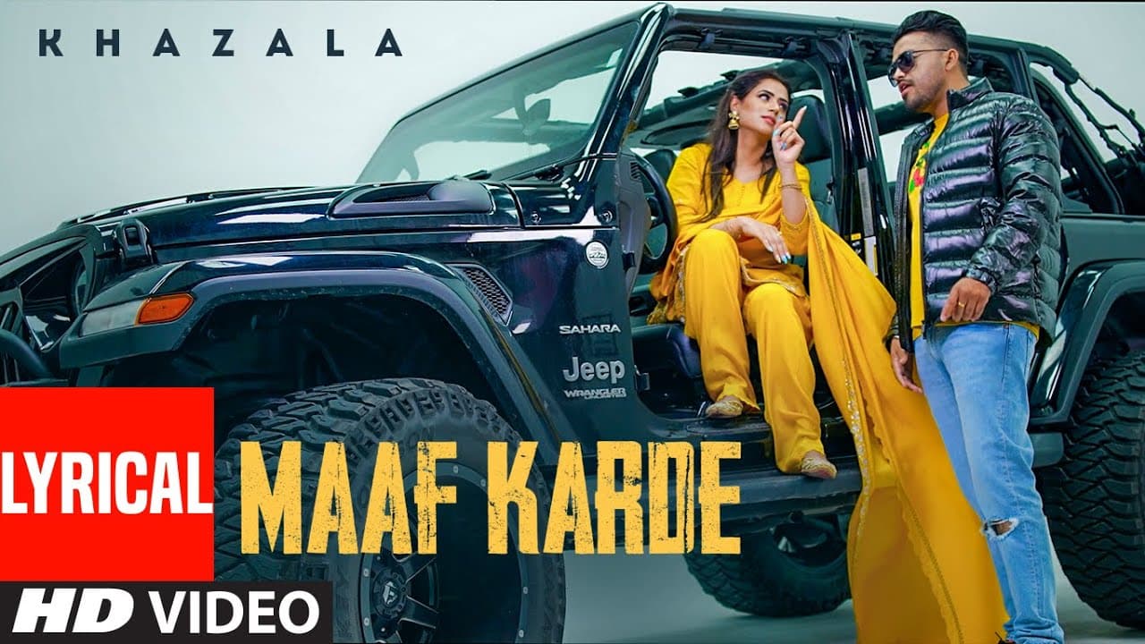 Maaf Karde (Lyrical) Khazala | Gurlej Akhtar | Oshin Brar | Raka | New Punjabi Songs 2022