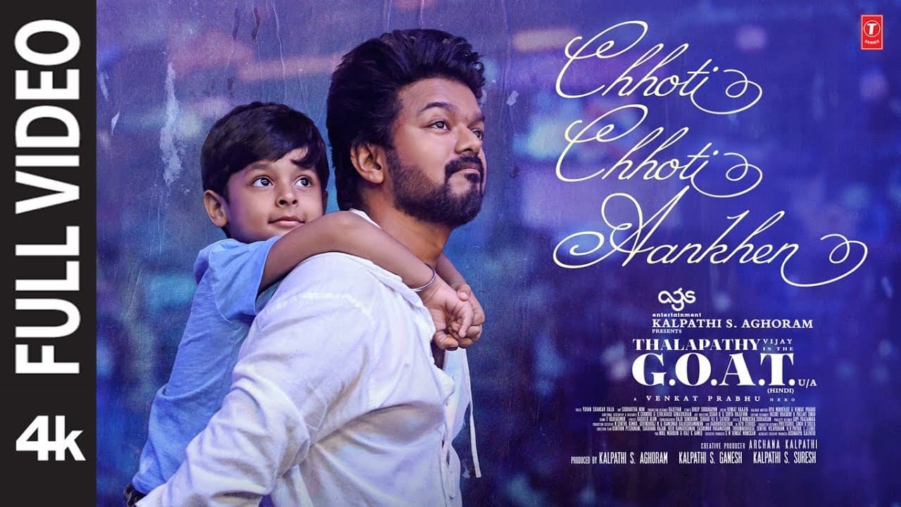 Chhoti Chhoti Aankhen (Full Video): Thalapathy Vijay, Yuvan S, Javed Ali |Thalapathy Is The G.O.A.T.