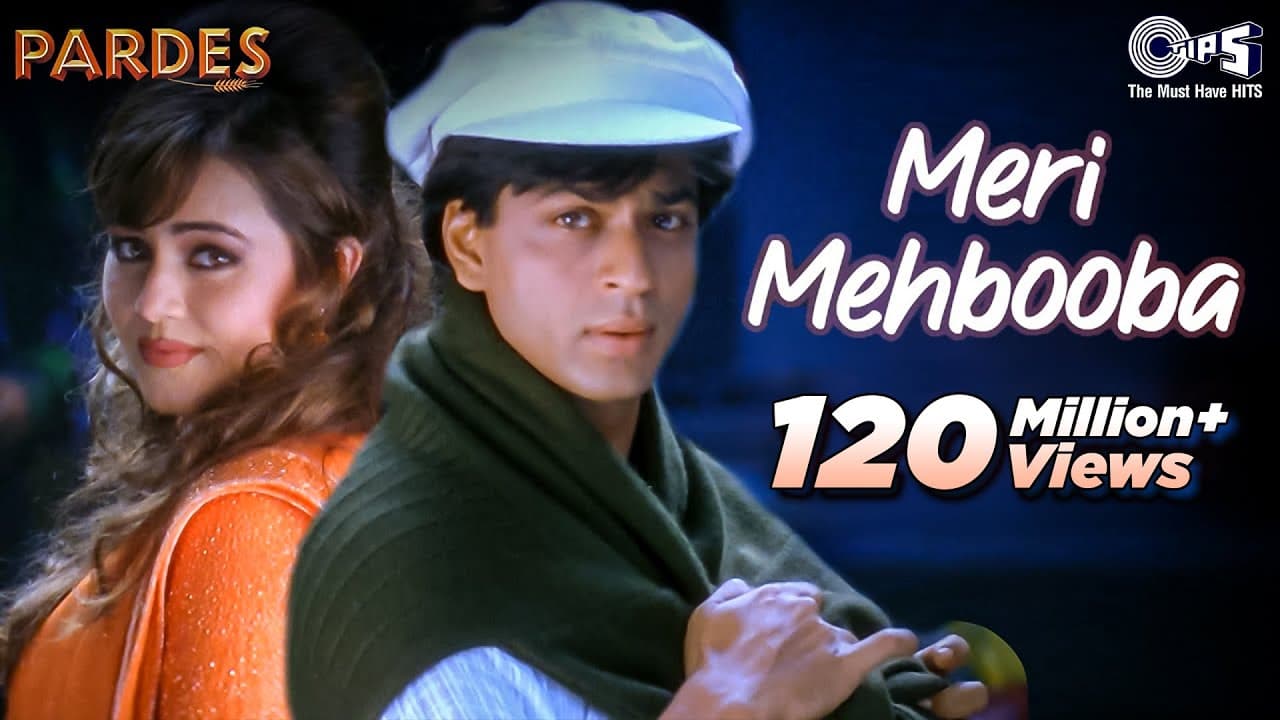 Meri Mehbooba | Pardes | Shahrukh Khan | Mahima | Kumar Sanu & Alka Yagnik |90' Hindi Hit Songs