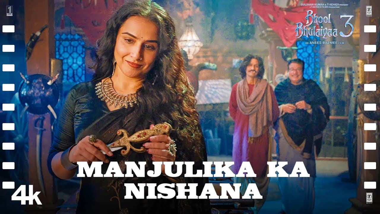 "Manjulika Ka Nishana🔪" | Bhool Bhulaiyaa 3 | Kartik Aaryan, Vidya Balan, Madhuri Dixit, Triptii