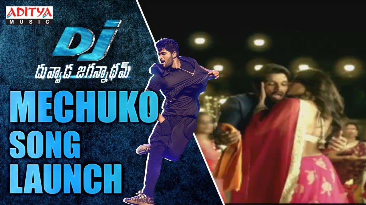 Mecchuko Song Launch @ DJ - Duvvada Jagannadham Audio Launch Live || AlluArjun, Pooja Hegde,