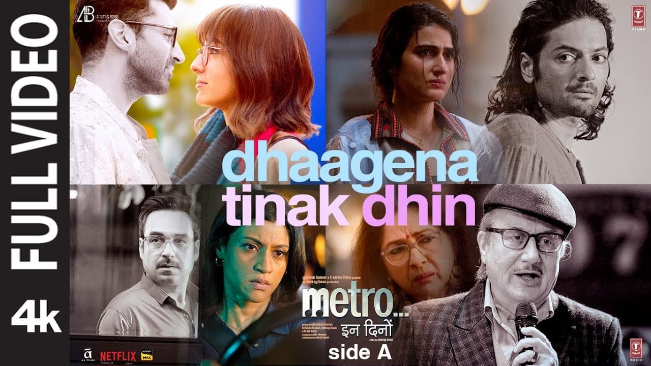 Dhaagena Tinak Dhin (Full Video) | Sachet Tandon, Akasa Singh | Metro...In Dino | Pritam |Mayur Puri