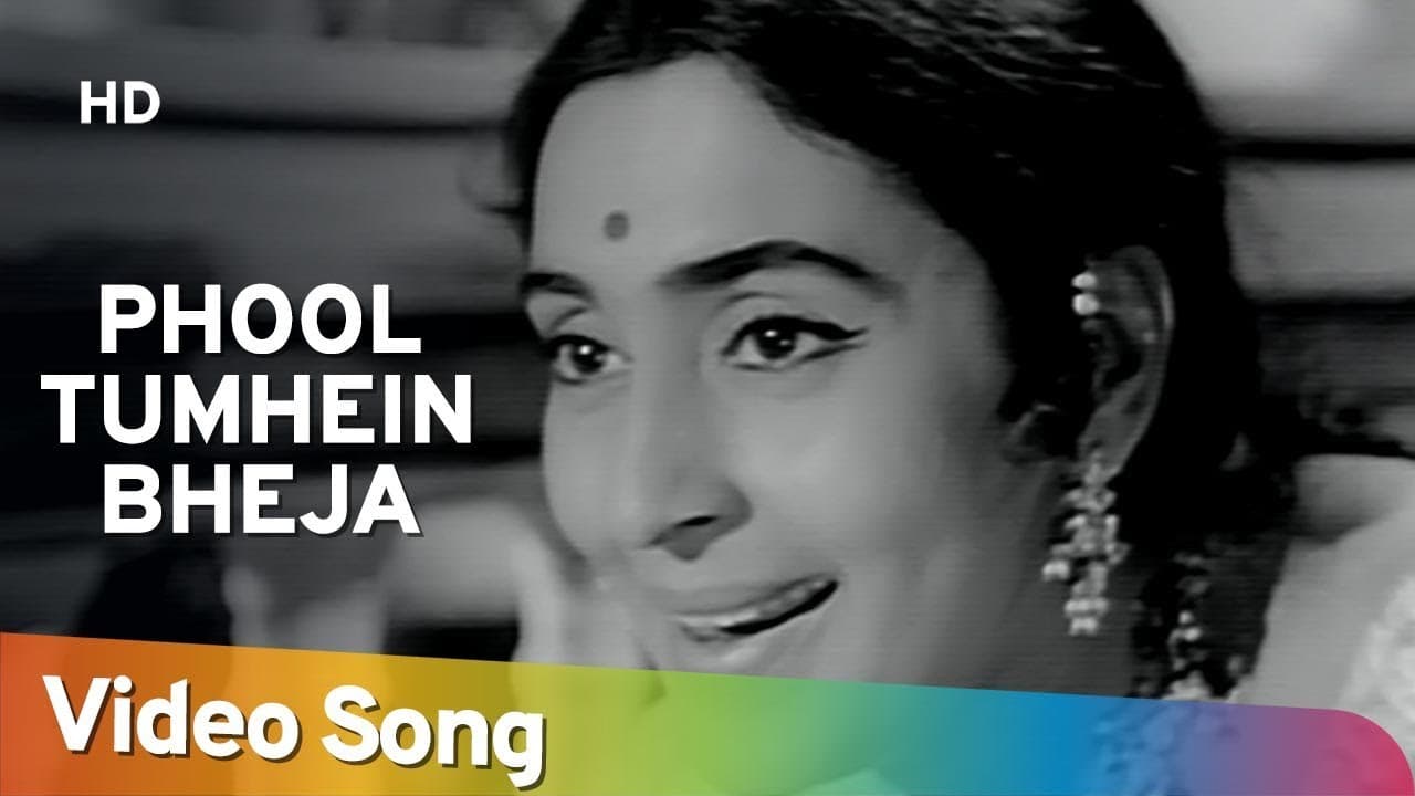 Phool Tumhen Bheja Hai Khat Mein (HD) | Saraswatichandra | Nutan | Manish | Evergreen Old Songs