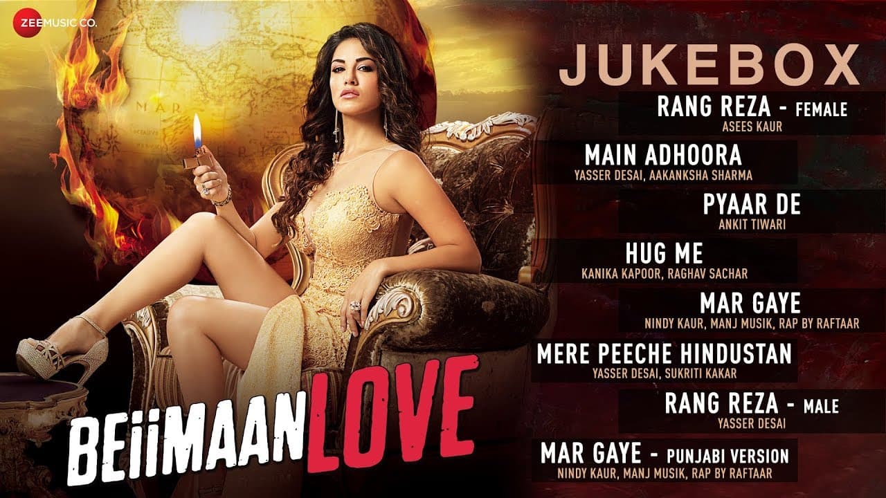 Beiimaan Love - Full Movie Audio Jukebox | Rajniesh Duggall & Sunny Leone