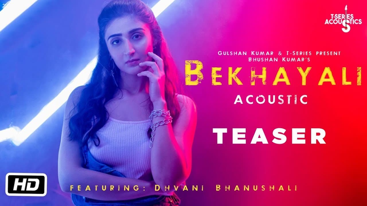 Bekhayali  (Teaser) | T-Series Acoustics | Dhvani Bhanushali | Song Releasing Tomorrow