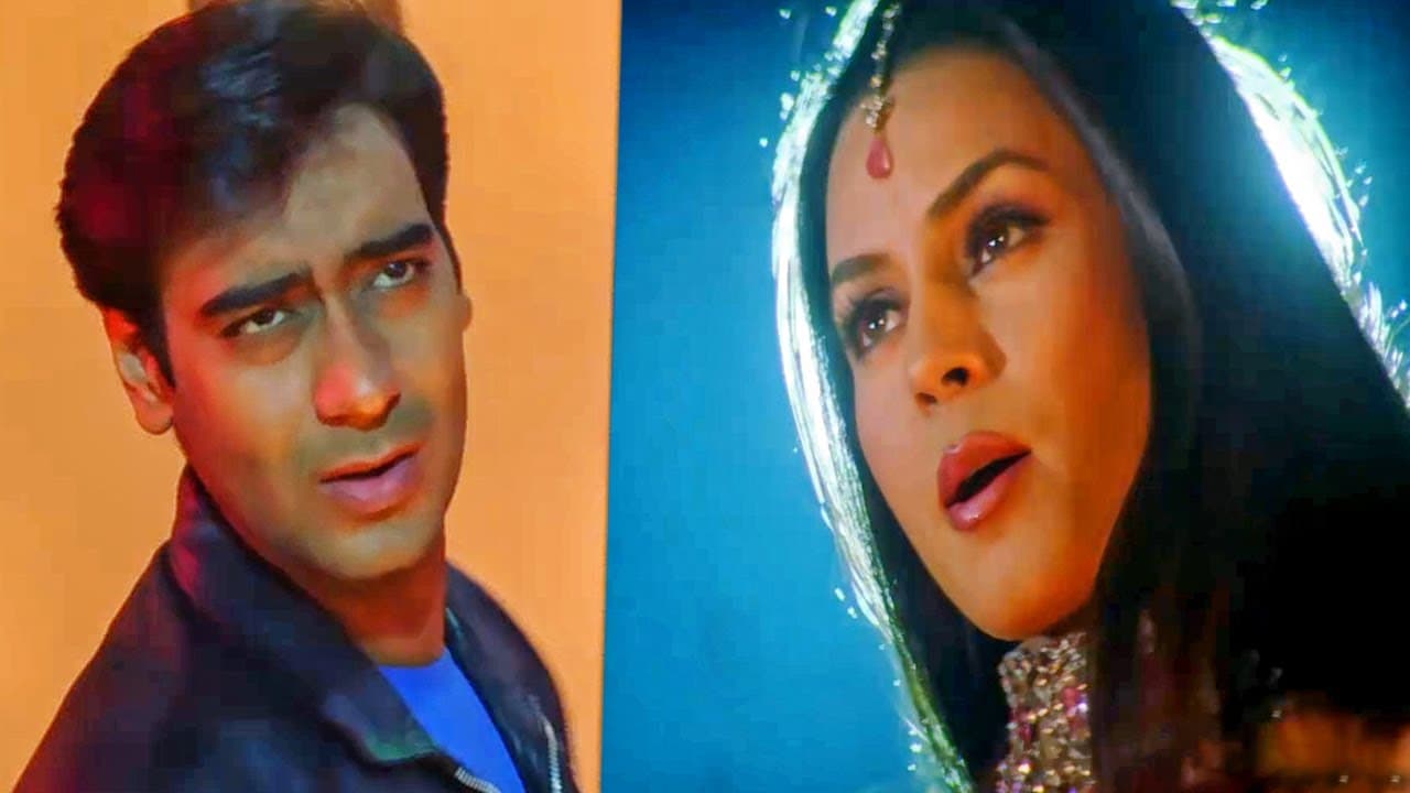 जब इश्क दा गुंजल HD - दीवाने - अजय देवगन, महिमा चौधरी - सुखविंदर सिंह, जसपिंदर नरूला