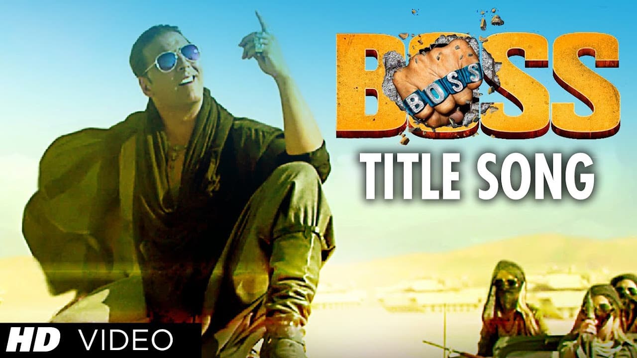 "BOSS Title Song" Feat. Meet Bros Anjjan | Akshay Kumar | Honey Singh | Bollywood Movie 2013