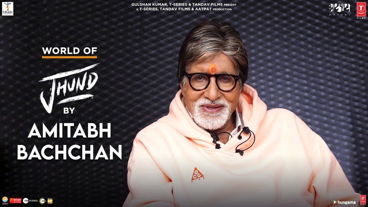 World Of Jhund by Amitabh Bachchan | Nagraj Popatrao Manjule | Bhushan K | In Cinemas Now