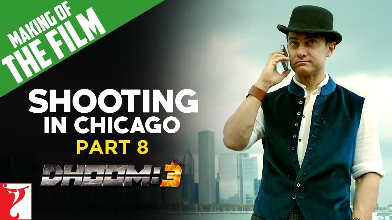 Making Of The Film | DHOOM:3 | Shooting In Chicago | Part 8 | Aamir Khan, Abhishek Bachchan, Uday C