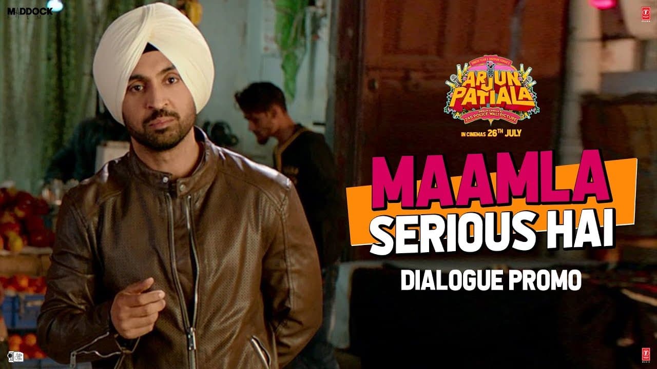 Arjun Patiala: Maamla Serious Hai (Dialogue Promo) | Diljit, Kriti, Varun| Dinesh V | Rohit J