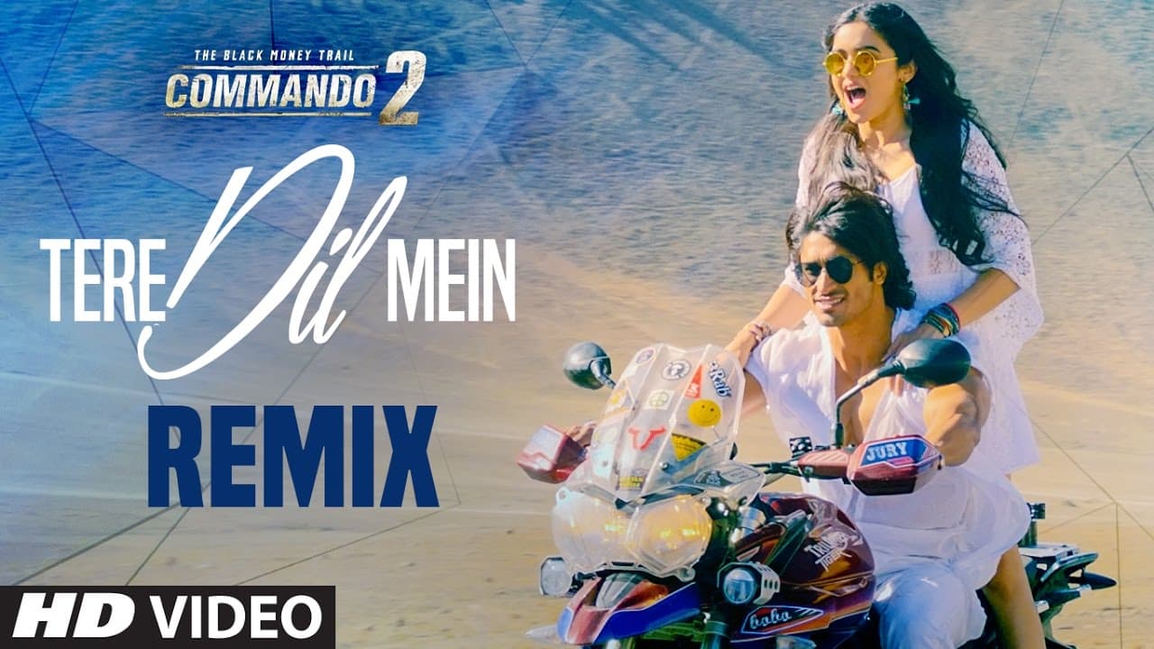 Commando 2: Tere Dil Mein (Club Mix) | Vidyut Jammwal, Adah Sharma, Esha, Freddy | Armaan Malik