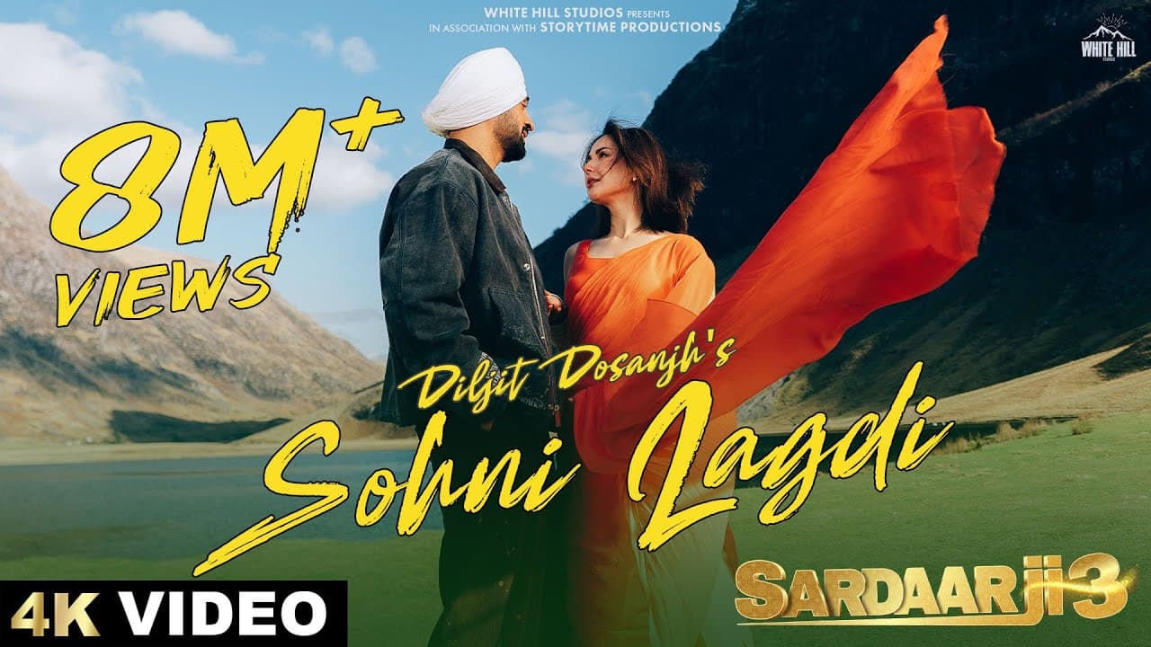 SOHNI LAGDI : DILJIT DOSANJH | MixSingh | In Cinemas Now | Sardaar Ji 3 Songs