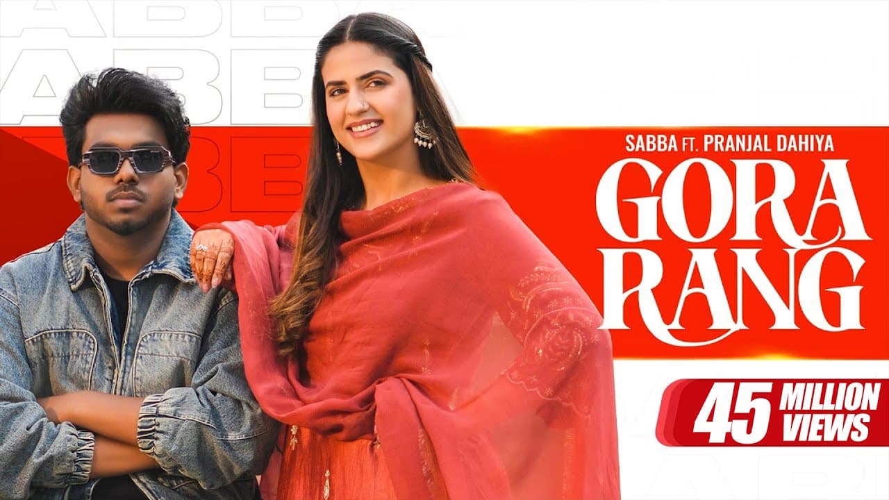 Gora Rang | Sabba | Pranjal Dahiya | Jasmeen Akhtar | Latest Punjabi Songs 2024 | New Punjabi Songs