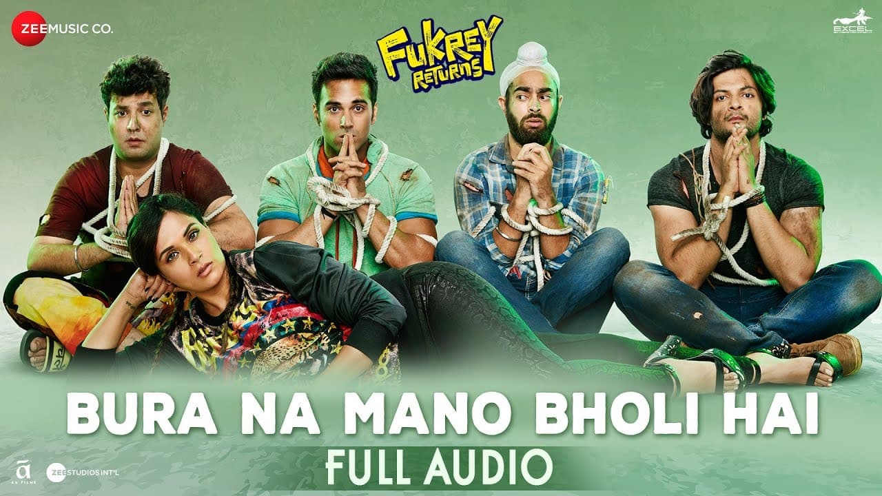 Bura Na Mano Bholi Hai - Full Audio | Fukrey Returns | Gandhharv Sachdeav & Shahid Mallya | Sumeet B