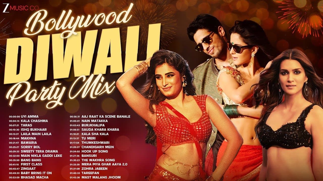 Bollywood Diwali Party Mix - Full Album | Uyi Amma, Kala Chashma, Ishq Bukhaar & More