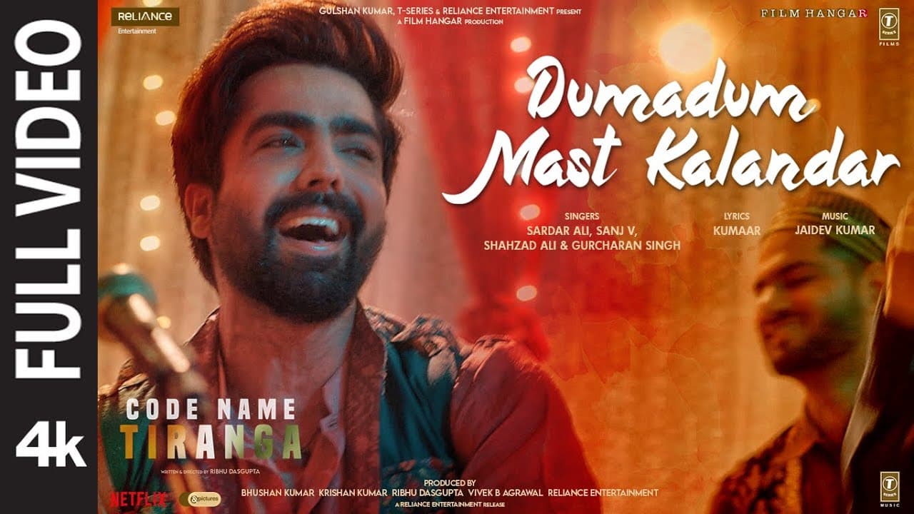 Dumadum Mast Kalandar (Full Video)Code Name Tiranga | Harrdy,Parineeti,Jaidev,Kumaar,Sardar A,Sanj V