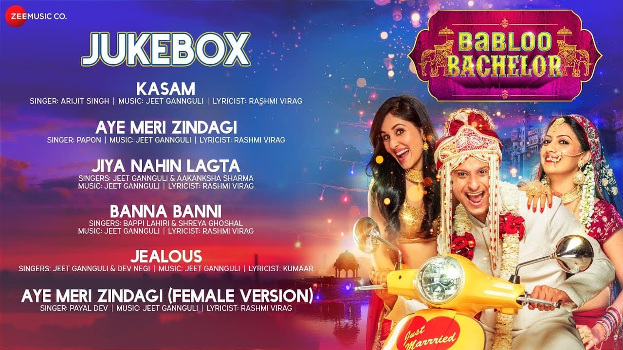 Babloo Bachelor - Full Movie Audio Jukebox | Sharman Joshi, Pooja C & Tejashrii P | Jeet Gannguli