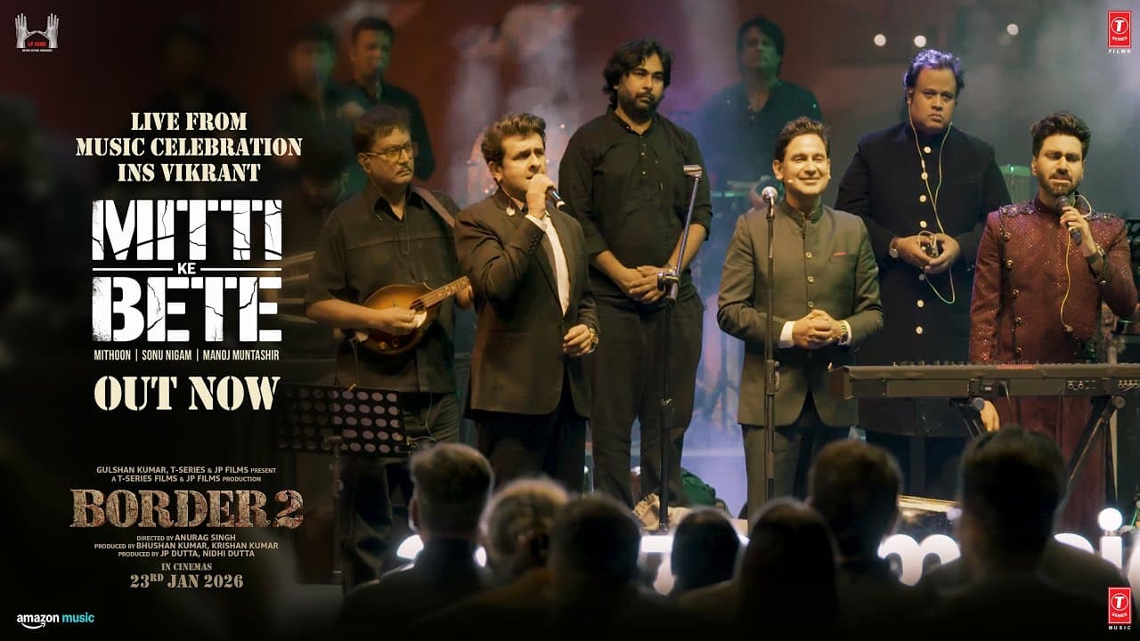 Mitti Ke Bete - Live at INS Vikrant | BORDER 2 | Sunny Deol | Mithoon, Sonu Nigam, Manoj Muntashir