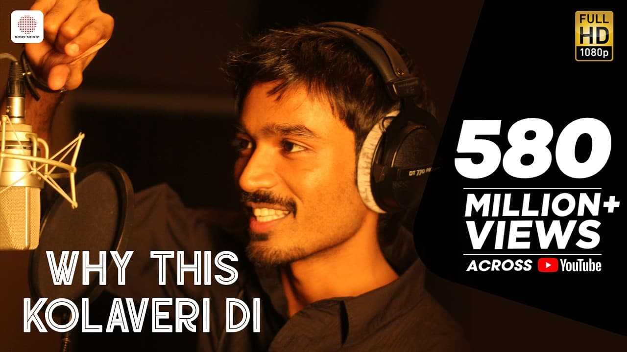 3 - Why This Kolaveri Di Official Video | Dhanush | Anirudh Ravichander | Shruti Haasan