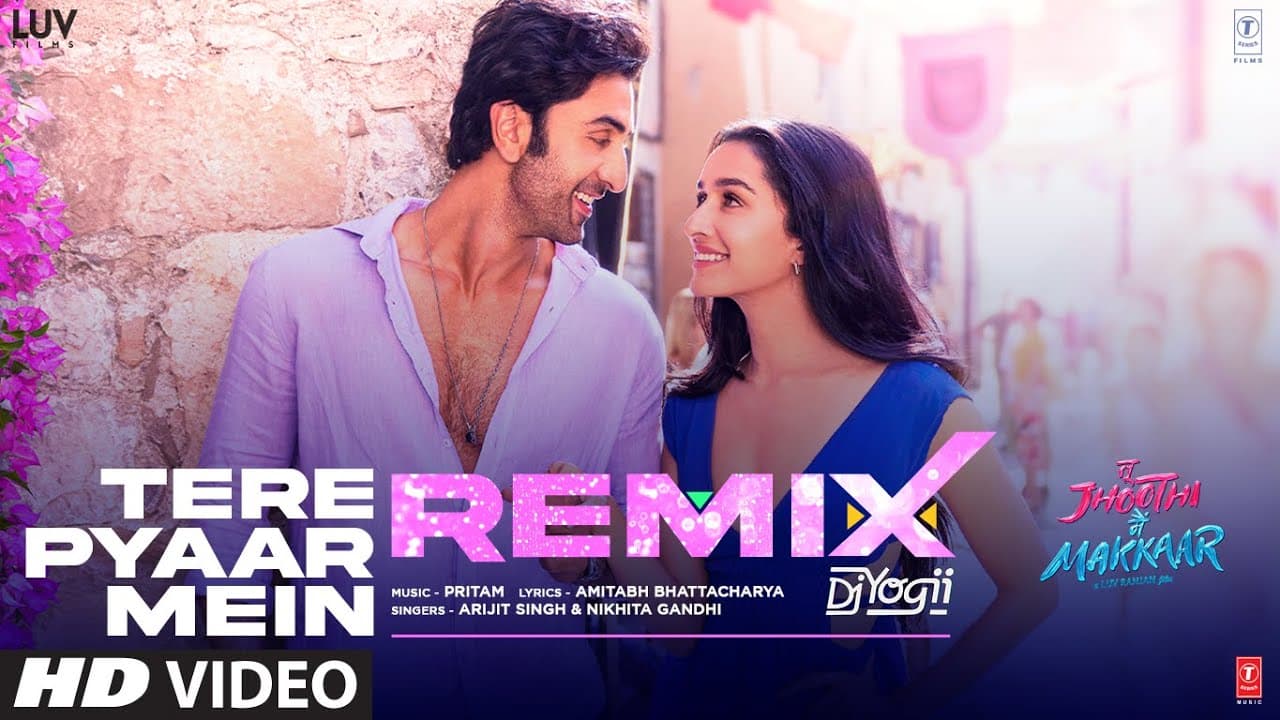 DJ YOGII: Tere Pyaar Mein Electro Mix | Tu Jhooti Main Makkaar | Arijit Singh, Nikhita G | Pritam