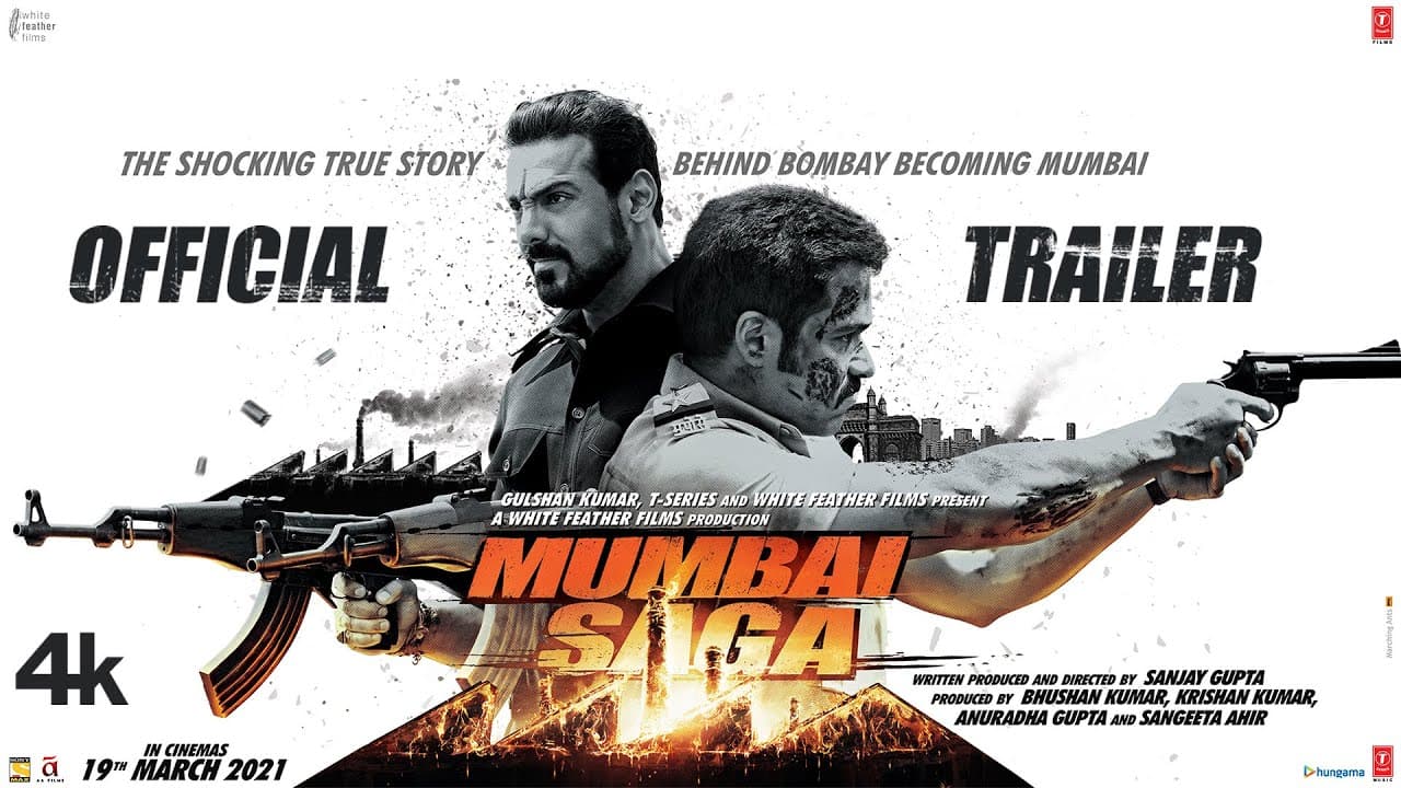 Mumbai Saga Trailer (Official) Emraan H, Suniel S, John A, Kajal A, Mahesh M | Releasing 19 March