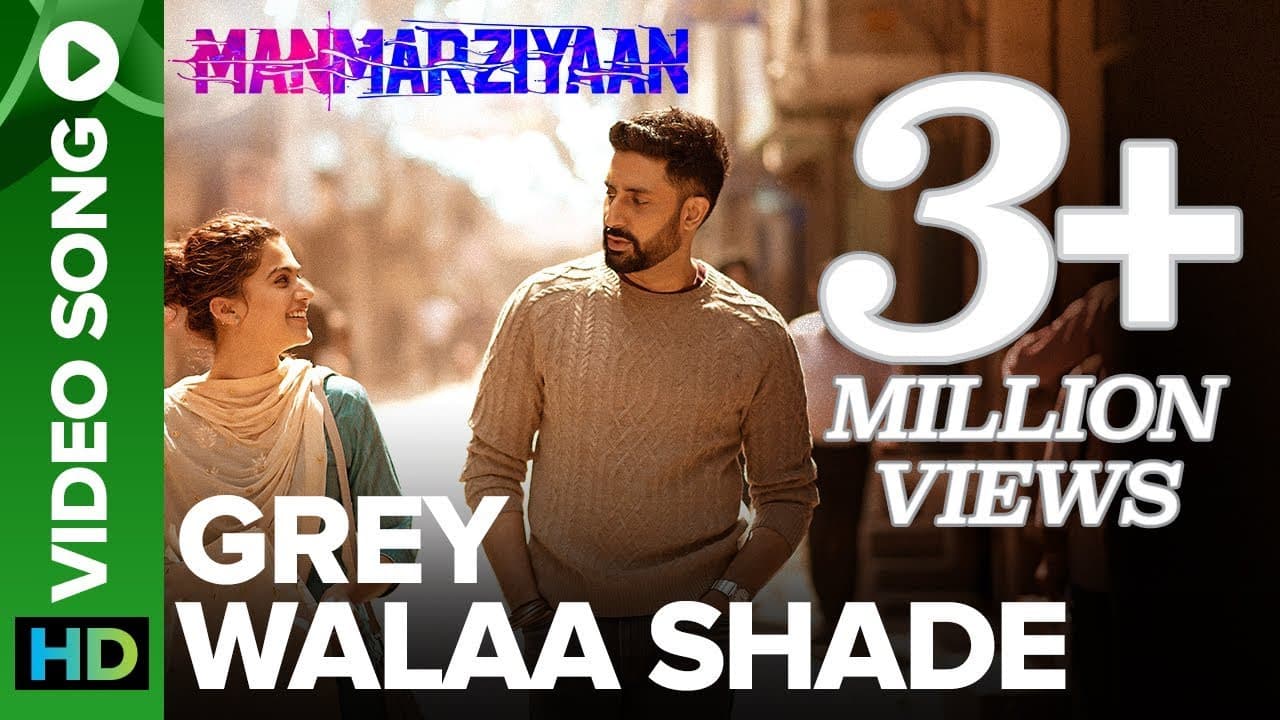 Grey Walaa Shade | Video Song | Manmarziyaan | Amit Trivedi, Shellee | Abhishek, Taapsee, Vicky