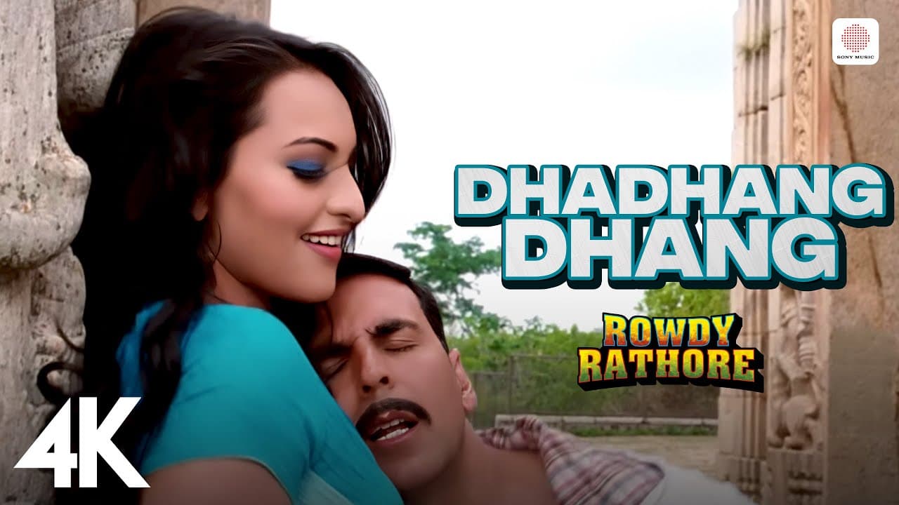 Dhadhang Dhang |Official 4K Video | Rowdy Rathore|Akshay, Sonakshi|Shreya Ghoshal |Sajid Wajid 🥁🔥