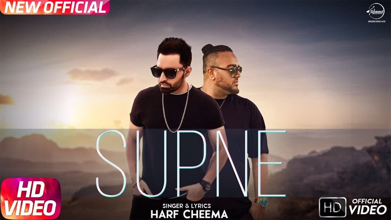 Supne ( Full Video) Harf Cheema Ft Deep Jandu | Latest Punjabi Song 2017 | Speed Records