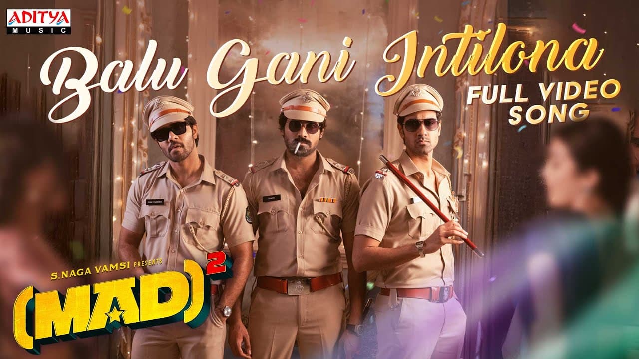 Balu Gani Intilona Full Video Song | MAD Square | Bheems Ceciroleo | Raghu Kunche | Kalyan Shankar