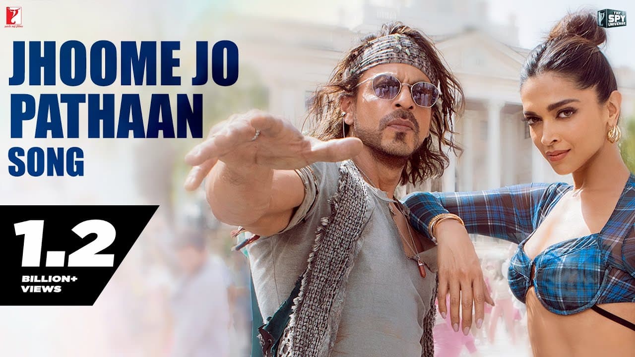 Jhoome Jo Pathaan Song | Shah Rukh Khan, Deepika | Vishal & Sheykhar, Arijit Singh, Sukriti, Kumaar