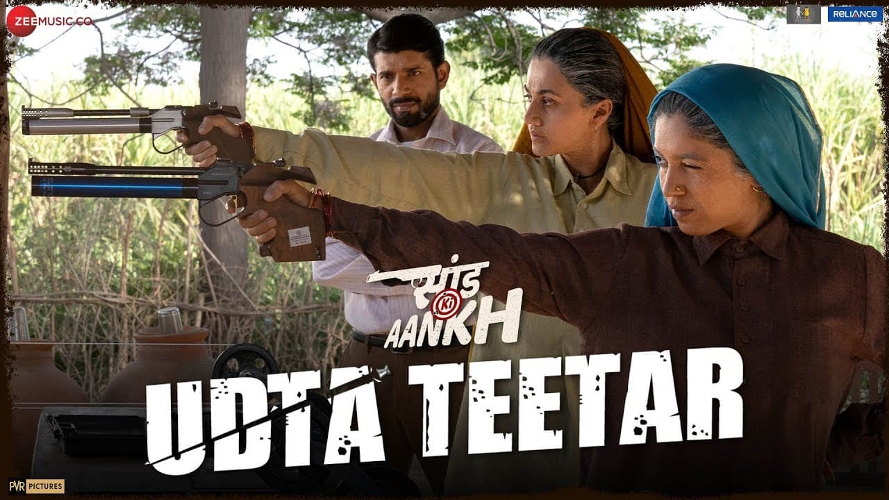 Udta Teetar - Saand Ki Aankh | Bhumi P, Taapsee P | Vishal Mishra ft.Sunidhi, Jyoti| Raj S |Tushar H