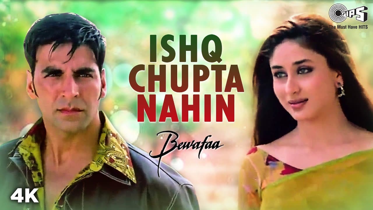 Ishq Chupta Nahin Chupane Se |  Bewafaa | Akshay Kumar, Kareena Kapoor | Abhijeet | Hindi Love Song