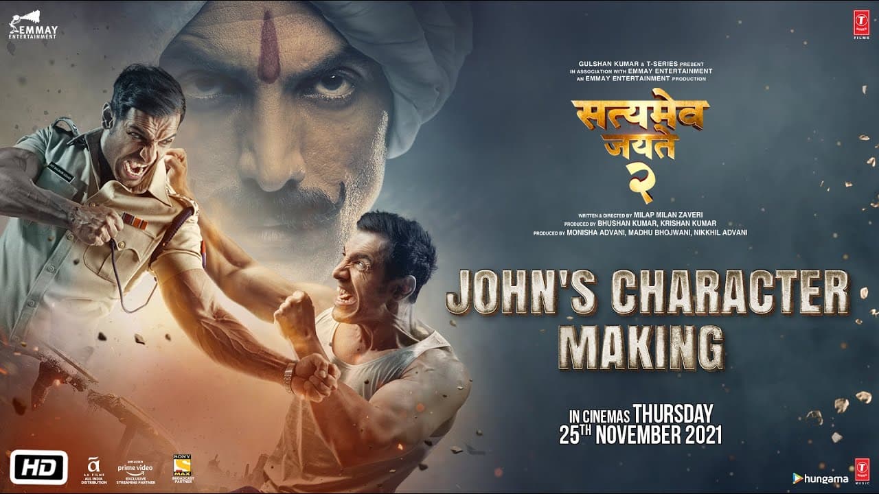 Making of John's Character | Satyameva Jayate 2 | John Abraham, Divya Khosla Kumar | Bhushan Kumar