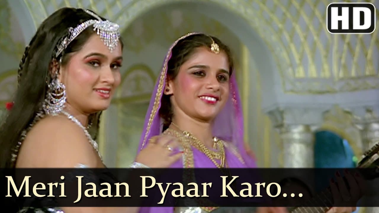 Meri Jaan Pyar Karo - Mithun Chakraborty - Padmini Kolhapure - Daata - Asha Bhosle - Best Hindi Song