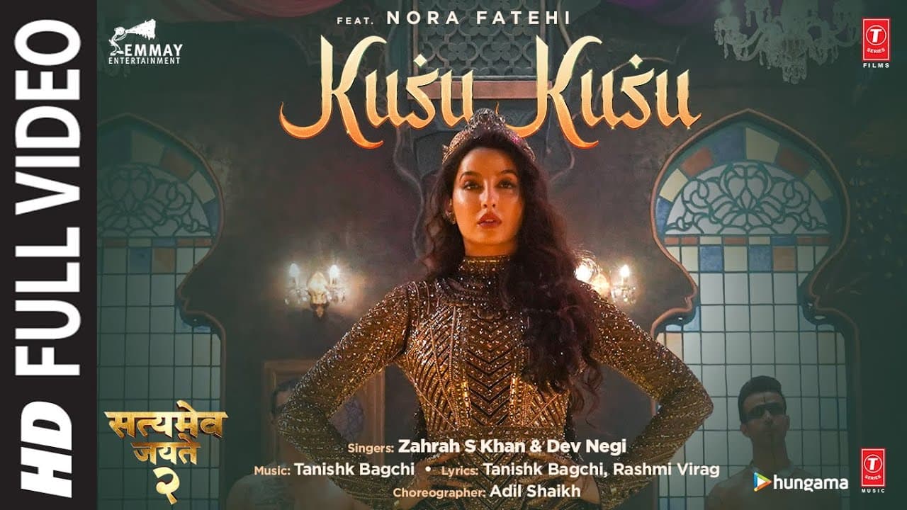 Kusu Kusu Full Video | Nora Fatehi | Satyameva Jayate 2 | John A, Divya K | Tanishk B, Zahrah K,Dev