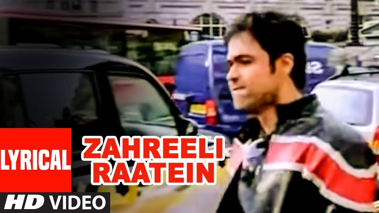 Zahreeli Raatein Lyrical Video Song | Chocolate | K.K,Shreya Ghoshal | Pritam | Emraan Hashmi