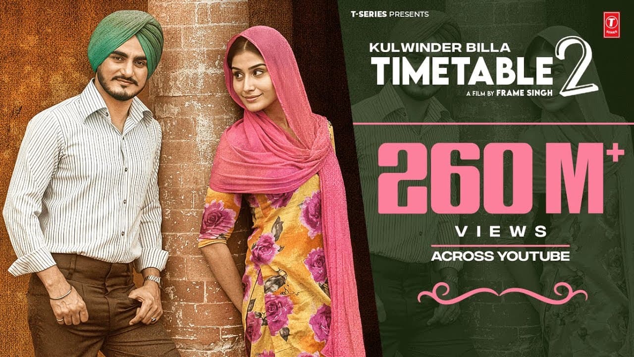 Kulwinder Billa Time Table 2 (ਟਾਈਮ ਟੇਬਲ 2) Full Video | Latest Punjabi Song 2015