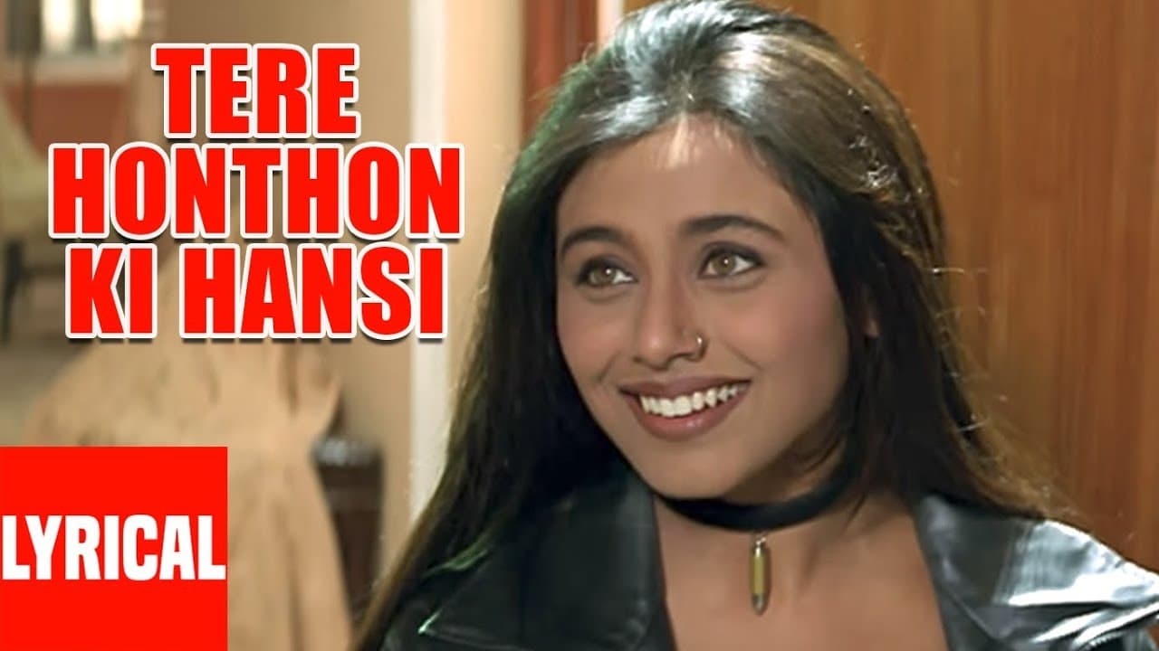 Tere Honthon Ki Hansi Lyrical Video | Bichhoo | Bobby Deol, Rani Mukherjee