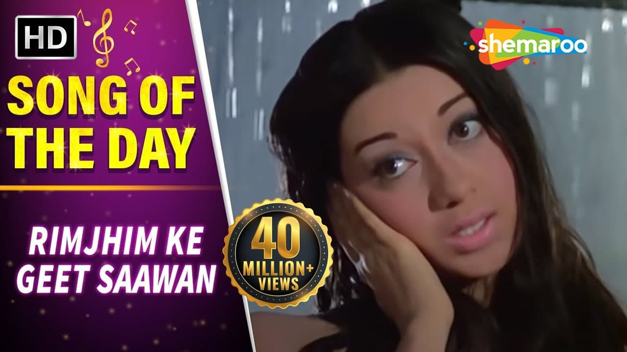 Rimjhim Ke Geet Saawan Gaaye (HD) | Anjaana Song | Rajendra Kumar | Babita