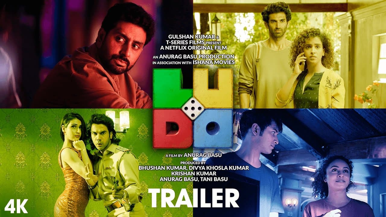 Ludo Official Trailer | Abhishek A Bachchan, Aditya Roy Kapur, Rajkummar Rao, Pankaj Tripathi